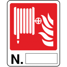 cartello identificazione lancia antincendio naspo 